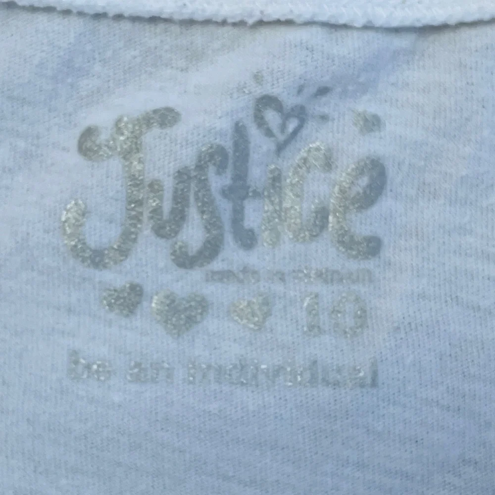 TWINS * SISTERS * BFFs * Matching popcorn cropped shirts Justice Girls size 10